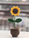 Sunflower Potted Desk Plant