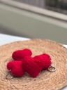 Red Heart Keychains