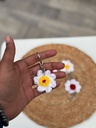 Daisy Flower Keychains